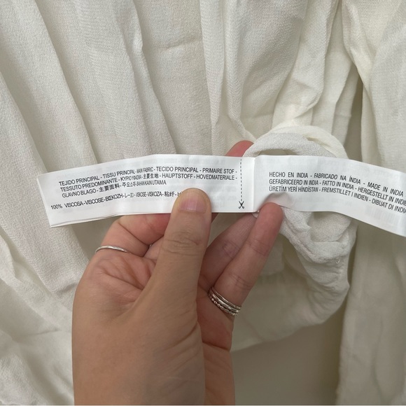 Zara Woman White Lace Blouse - Picture 14 of 14